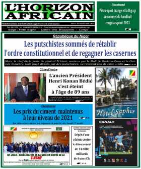 Cover L'horizon Africain - 211 