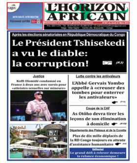 Cover L'horizon Africain - 001 