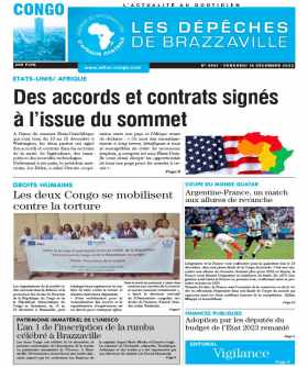 Cover Les Dépêches de Brazzaville - 4401 