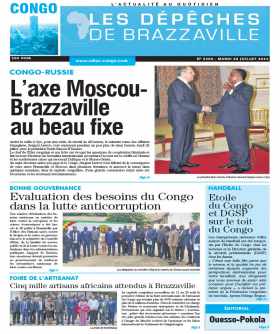 Cover Les Dépêches de Brazzaville - 4300 