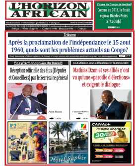 Cover L'horizon Africain - 163 