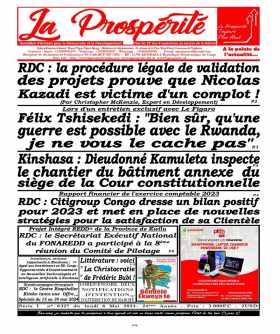 Cover La Prospérité - 6327 
