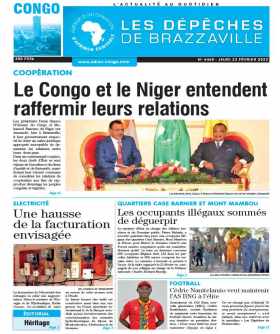 Cover Les Dépêches de Brazzaville - 4450 