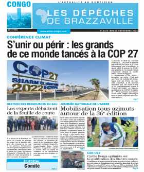 Cover Les Dépêches de Brazzaville - 4374 