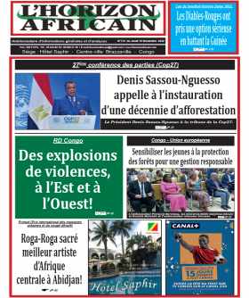 Cover L'horizon Africain - 175 