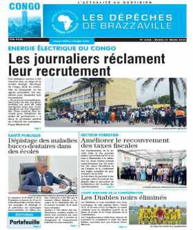 Cover Les Dépêches de Brazzaville - 4468 