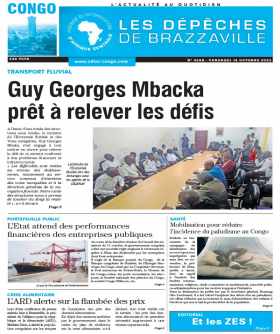 Cover Les Dépêches de Brazzaville - 4358 