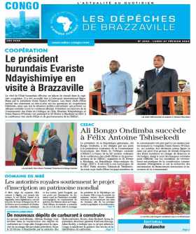 Cover Les Dépêches de Brazzaville - 4452 