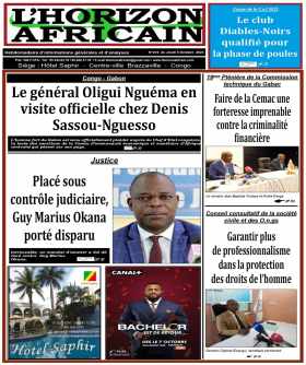 Cover L'horizon Africain - 219 