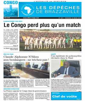 Cover Les Dépêches de Brazzaville - 4471 