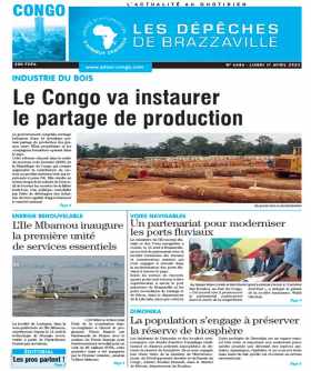 Cover Les Dépêches de Brazzaville - 4486 