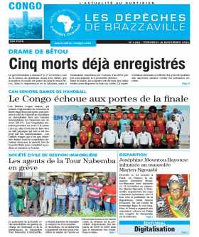 Cover Les Dépêches de Brazzaville - 4382 