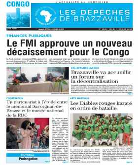 Cover Les Dépêches de Brazzaville - 4440 
