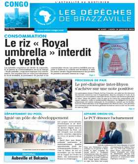Cover Les Dépêches de Brazzaville - 4422 