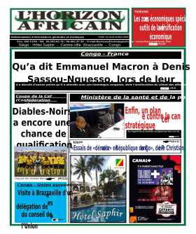 Cover L'horizon Africain - 192 