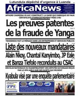 Cover Africa News RDC - 2175 