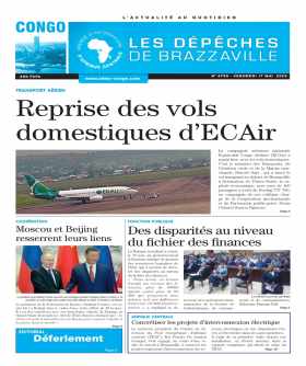 Cover Les Dépêches de Brazzaville - 4755 