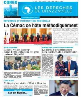 Cover Les Dépêches de Brazzaville - 4467 