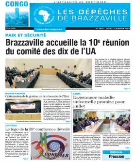 Cover Les Dépêches de Brazzaville - 4420 