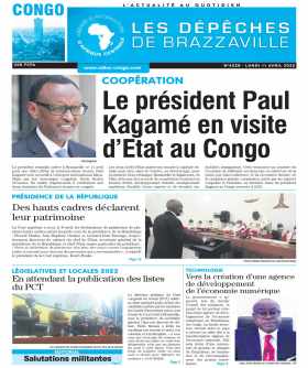 Cover Les Dépêches de Brazzaville - 4228 