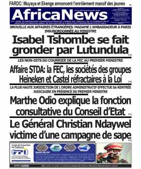 Cover Africa News RDC - 2171 