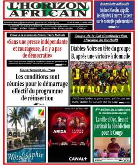 Cover L'horizon Africain - 188 