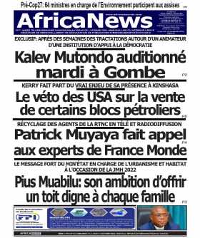 Cover Africa News RDC - 2157 