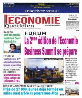 Cover l'Economie - 3009 