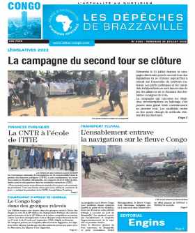 Cover Les Dépêches de Brazzaville - 4303 