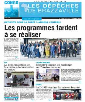 Cover Les Dépêches de Brazzaville - 4392 