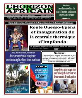 Cover L'horizon Africain - 202 
