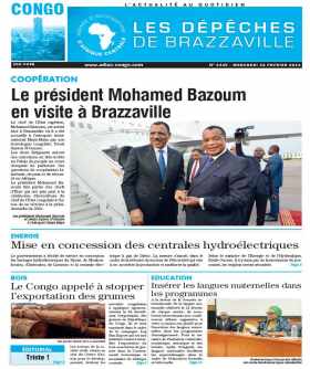 Cover Les Dépêches de Brazzaville - 4449 