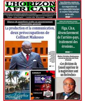 Cover L'horizon Africain - 196 