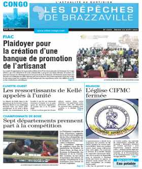 Cover Les Dépêches de Brazzaville - 4320 