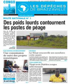 Cover Les Dépêches de Brazzaville - 4414 