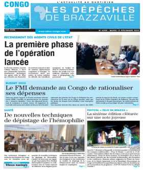 Cover Les Dépêches de Brazzaville - 4398 