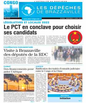 Cover Les Dépêches de Brazzaville - 4225 