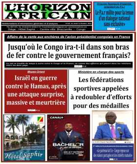 Cover L'horizon Africain - 220 