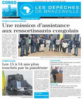 Cover Les Dépêches de Brazzaville - 4217 