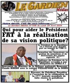 Cover Le Gardien Médias - 038 