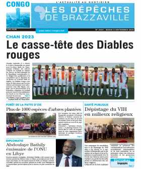 Cover Les Dépêches de Brazzaville - 4330 