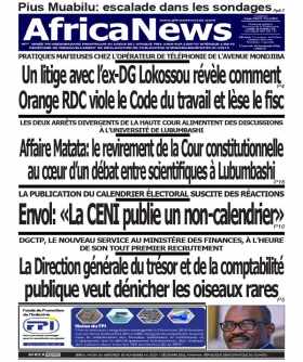 Cover Africa News RDC - 2181 