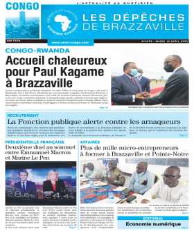 Cover Les Dépêches de Brazzaville - 4229 