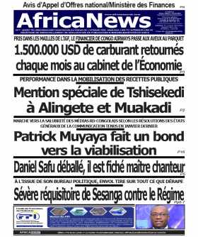 Cover Africa News RDC - 2162 