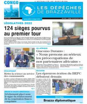 Cover Les Dépêches de Brazzaville - 4294 