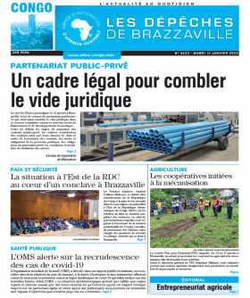 Cover Les Dépêches de Brazzaville - 4423 