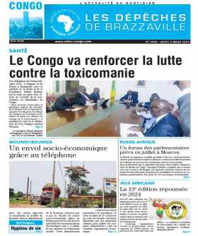 Cover Les Dépêches de Brazzaville - 4455 