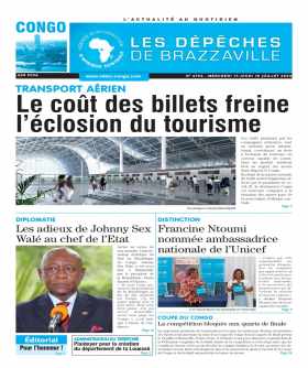 Cover Les Dépêches de Brazzaville - 4796 