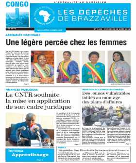 Cover Les Dépêches de Brazzaville - 4323 