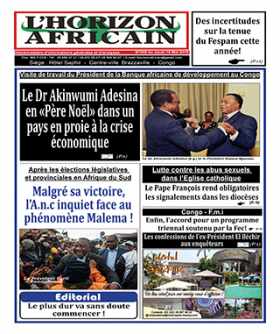 Cover L'horizon Africain - 9 